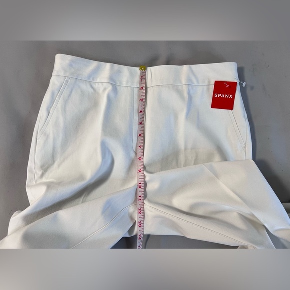New SPANX Silver Linings Kick Flare Pull-on Pants size Large in Classic White - Picture 6 of 15